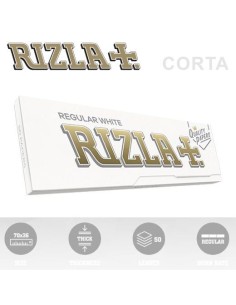 CARTINE RIZLA REGULAR WHITE FOR. (50 leaves x 50 Pz) cod.prod.A0