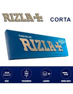 CARTINE RIZLA REGULAR BLU (50 leaves x 100 Pz) cod.prod.A0000400