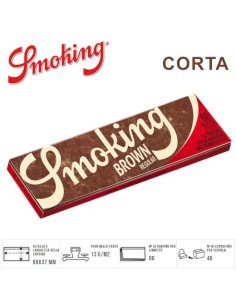 CARTINE SMOKING REGULAR BROWN (60 leaves x 50 Pz) cod.prod. A000