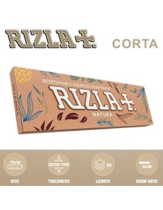 RIZLA NATURA CORTA (50leavesx50Pz)cod.prod.A00009002