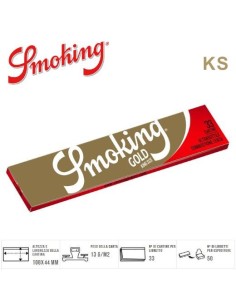 CARTINE SMOKING ORO slim K.S. SLIM (33 leaves x 50 Pz) cod.prod.