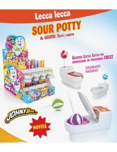 SOUR POTTY LOLLI POP (24 Pz)