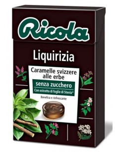 RICOLA LIQUIRIZIA (20 astucci 50 gr.)