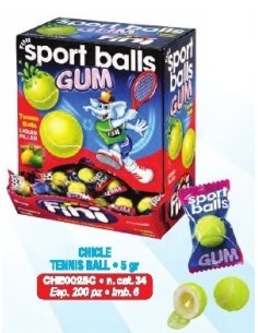 FINI CHICLE TENNIS 5 gr. (200 Pz)