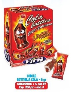 FINI CHICLE COLA 5 gr. (200 Pz)