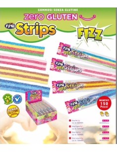 FINI STRIPS FIZZ COLA 8 gr. (150 Pz)