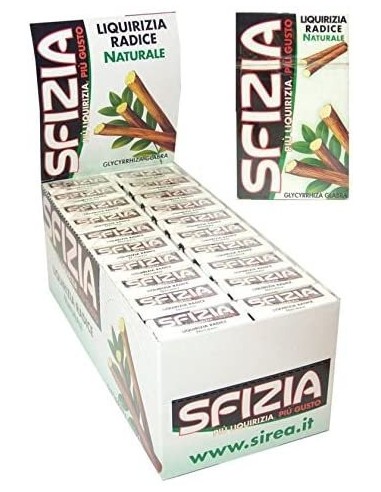 SFIZIA RADICE DI LIQUIRIZIA 25 gr. (20 Pz)