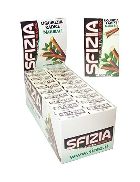 SFIZIA RADICE DI LIQUIRIZIA 25 gr. (20 Pz)
