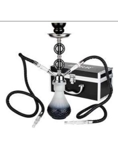 NARGHILE' HOOKAH 36 cm 2 Tubi con Valigia
