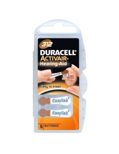 DURACELL ACUSTICHE DA312 EasyTab (10x6 Pz)