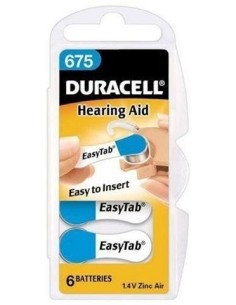 DURACELL ACUSTICHE DA675 EasyTab (10x6 Pz)