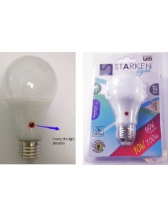 LED CON SENSORE NIGHT & DAY 10 watt (60w)