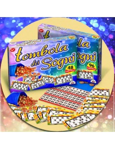 TOMBOLA DEI SOGNI 96 cartelle