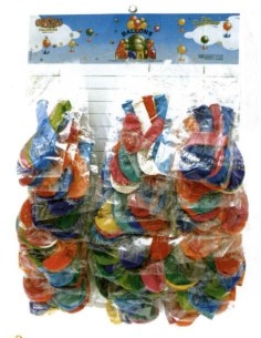 PALLONCINI NEUTRI PASTELLO SMALL (40 bs da 10 pl)