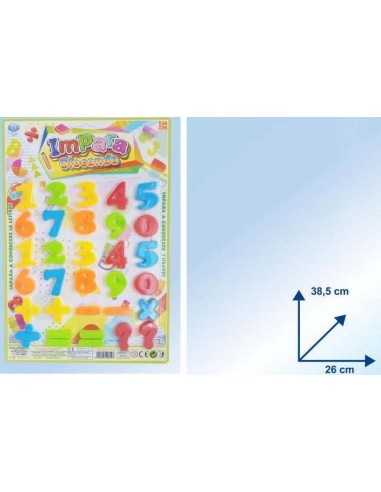 NUMERI EDUCATIVI colorati