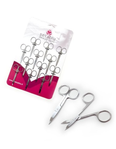 FORBICINE ACCIAIO ASS.TE (12 Pz)