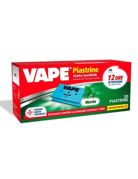VAPE PIASTRINE GERANIO/MENTA (36x30 Pz)