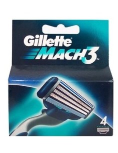 GILLETTE RICAMBI MACH3 da 4 (10 pz)
