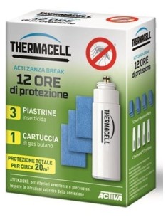 THERMACELL 12 ORE DI RICARICA (3 piastrine da 4 ore)