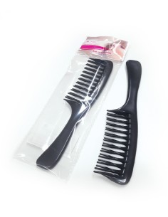 PETTINE SCIOGLI NODI DENTI DOPPI NERO (24 Pz)