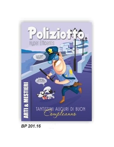 BIGL. FREE SPIRIT POLIZIOTTO (8 bigl)