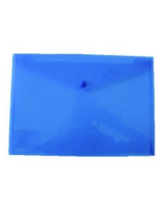 BUSTA CON BOTTONE A4 BLU (5 Pz)