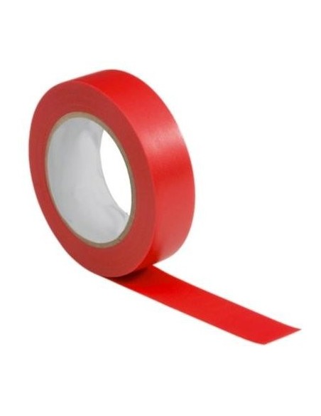 NASTRO ISOLANTE rosso 15x10 (10 pz)