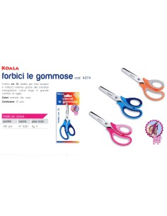 FORBICE LE GOMMOSE 13 Cm (12 Pz)