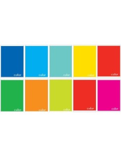 MAXI QUADERNI MONOCOLORE 80 gr.120 ff 1cm (5 Pz)