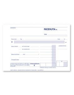 RICEVUTE DI CONDOMINIO 10x17 2COPIE (20 Pz) 2