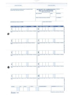 BLOCCO ACQUISTO CARBURANTI 50ff (10 Pz)