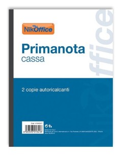 PRIMA NOTA CASSA 50x2 F.TO A4 (10 Pz)