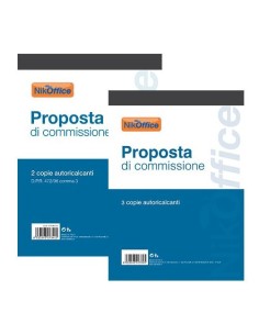 COPIA COMMISSIONE A5 2 copie (10 Pz)