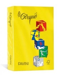 CARTA A4 FAVINI GIALLO SOLE 80 gr. (500 fg)