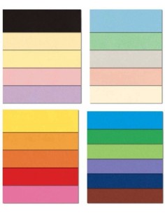 CARTONCINO FAVINI 70x100 220 gr. L/R GIALLO (10 ff)
