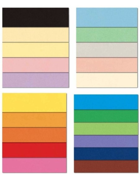 CARTONCINO FAVINI 70x100 220 gr. L/R GIALLO (10 ff)