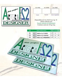 ARTGRAF S2 ALBUM 24x33 RUVIDI 10 FF. APMR (25 Pz)
