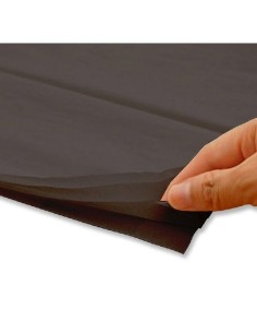 CARTA VELINA cm.50x76 24 ff NERO