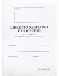 LIBRETTO SANITARIO   (5 pz)