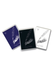 BLOCK NOTES MONTBLANC A5  BIANCO (10 Pz)