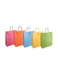 SHOPPER CARTA KRAFT MILLERIGHE PAST. 22.5x17.5x33 (24 Pz)