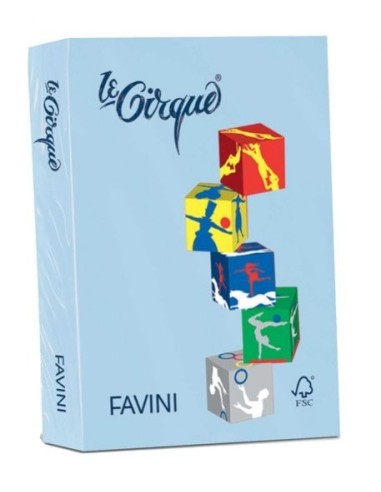 CARTA A4 FAVINI AZZURRO REALE 80 gr. (500 fg)