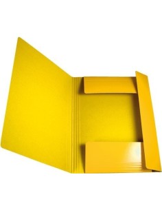 CARTELLE CON ELASTICO GIALLE (10 Pz)