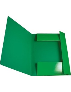CARTELLE CON ELASTICO VERDE (10 Pz)