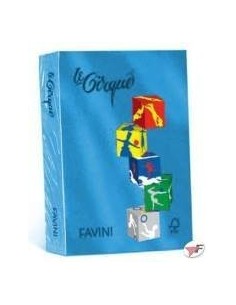 CARTA A4 FAVINI AZZURRO REALE 160 gr. (250 fg)