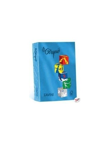 CARTA A4 FAVINI AZZURRO REALE 160 gr. (250 fg)