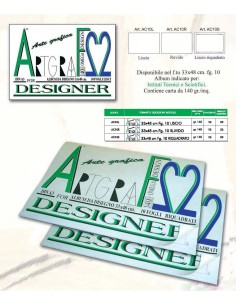 ARTGRAF S2 ALBUM 33x48 RUVIDI 10 FF. AC10R (10 Pz)