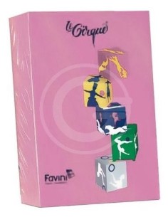 CARTA A4 FAVINI ROSA 80 gr. (500 fg)