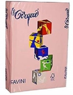 CARTA A4 FAVINI ROSA 160 gr. (250 fg)