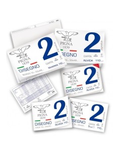 PIGNA 4 BLOCCO 33x48 RUVIDI 20 FF. (5 Pz) 0220023OR